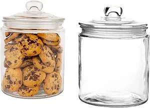 Marbelous Airtight Glass Storage Jars